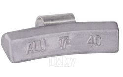 Комплект балансировочных грузов набивных для литых дисков, свинец, 40 г (100 шт в коробке) TIP TOPOL TPALU-040