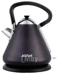 Чайник Kitfort KT-697-1 чёрная кожа