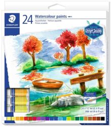 Акварельные краски Staedtler 8880 C24