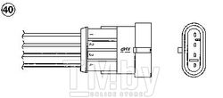 Лямбда-зонд OZA532-A3 Fiat Stilo 1.8 16V 01-, Lancia Lybra NGK 0409