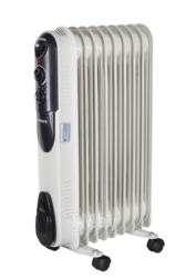 Радиатор масляный электрич. Eurolux ОМПТ-EU-9H (2 кВт, 9 секций) Ресанта (140*400*650мм, пл. обогрева: 20м2, 7 кг) (РЕСАНТА)