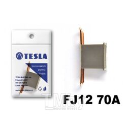 Предохранители картириджного типа 70A FJ12 serie 32V DC (5 шт) TESLA FJ12.070.005