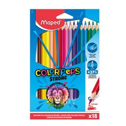 Цветные карандаши 18 шт. "Color Peps Strong" Maped 862718