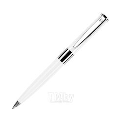 Ручка шарик/автомат "Image White Line" 1,0 мм, метал., белый/серебристый, стерж. синий SENATOR 2786-WH/S-012786104508C