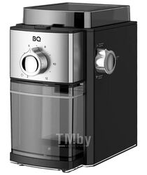 Кофемолка BQ CG2000 Черный/Стальной (мощность: 150 Вт, кол-во степеней помола: 15, загрузка кофе: 250 г)