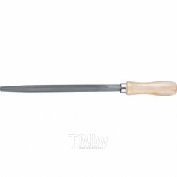Напильник, 300 мм, трехгранный, деревянная ручка СИБРТЕХ 16032