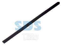 Термоусадочная трубка 5,0 / 2,5 мм, черная (упак. 50 шт. по 1 м) REXANT
