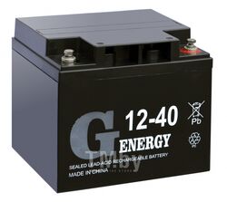 Аккумуляторная батарея G-ENERGY 12-40 (12В/40 А/ч)