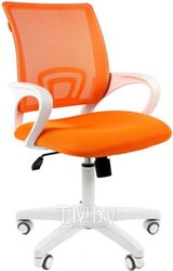 Кресло офисное Chairman 696 (TW-16/TW-66 белый/оранжевый)