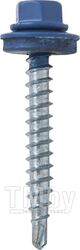Саморез кровельный с резин. прокл. EKT 4.8х29, сверло PT1, RAL 5010 (синий) (упак/250шт) 770453