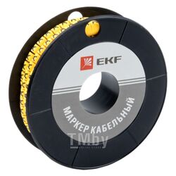 Маркер кабельный 6,0 мм2 "A" (350 шт.) (ЕС-3) EKF PROxima plc-KM-6-A