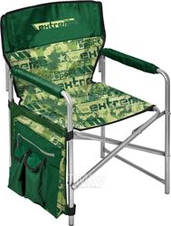 Кресло складное КС2, NIKA (Цвета- экстрим/зеленый, хант/коричневый, джинс/синий, сафари/хаки)