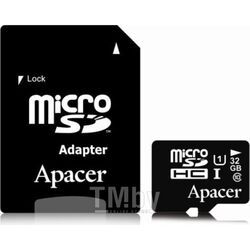 Карта памяти Apacer microSDHC 32GB (AP32GMCSH10U1-R)