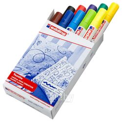 Набор маркеров для текстиля "E-4500 Basic" 10 шт., ассорти Edding 4-4500999