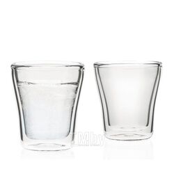 Набор стаканов 2 шт., 250 мл "Duo" c двойными стенками, подарочн. упак., прозрачный LEONARDO 54124