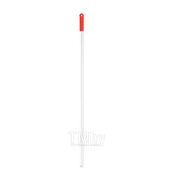 Ручка для МОПа алюминиевая 130см, d=22мм, цв.красный Uctem Plas ALS285R