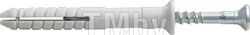 Гвоздевой дюбель с потайной головкой ND S 5x30, НЕЙЛОН (6.000шт) KEW 30789