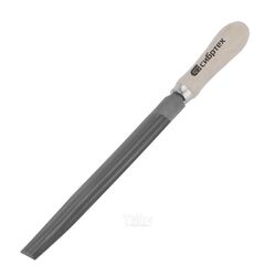 Напильник, 200 мм, полукруглый, деревянная ручка СИБРТЕХ 16326