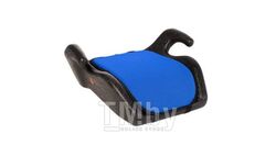 Детское автомобильное кресло без спинки (бустер) Мякиш груп.3 (22-36кг, от 6 до 10 лет) (синий) SIGER KRES0017