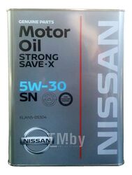 Моторное масло NISSAN 5W30 4L Strong Save XAPI: SN KLAN505304