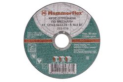 Круг отрезной Hammer Flex 232-016 по металлу цена за 1 шт 125 x 2.5 x 22,23 A 30 S BF 86896