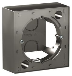 Коробка для наружного монтажа AtlasDesign, сталь Schneider Electric ATN000900