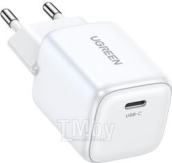 Сетевое зарядное устройство UGREEN Nexode Mini USB-C GaN Fast Charger 30W EU CD319 (White) 15326