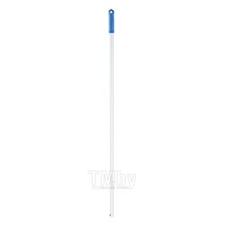Ручка для МОПа алюминиевая 130см, d=22мм, цв.синий Uctem Plas ALS285B