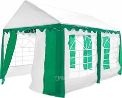 Торговая палатка Sundays Party 3x4 (белый/зеленый)