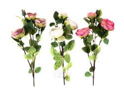 Цветок искусственный "роза" 68x12 см Belbohemia FLW22006