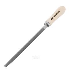 Напильник, 200 мм, трехгранный, деревянная ручка СИБРТЕХ 16026