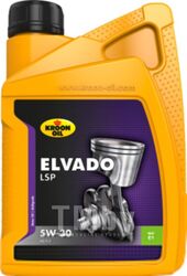 Масло моторное Elvado LSP 5W30 1L Синтетическое масло (ACEA A5/B5, ACEA C1,JASO DL-1) KROON-OIL 33482