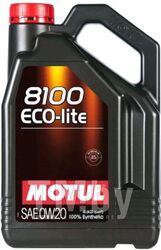 Моторное масло MOTUL 0W20 (4L) 8100 ECO-LITE API SN CF ILSAC GF-5, Mazda, Toyota 108535