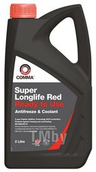 Антифриз готовый COMMA Super Longlife Red - Antifreeze красный VW (TL774D) SLC2L
