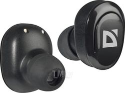 Беспроводные наушники с микрофоном Defender Twins 635 черный, TWS, Bluetooth 63635