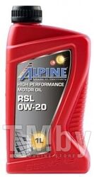 Моторное масло ALPINE RSL 0W20 / 0100191 (1л)
