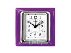 Настольные часы CENTEK CT-7204 Violet (фиолет + хром), будильник