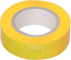 Изолента Unibob ПВХ 15мм x 10м 130 мкн / 67312 (желтый)