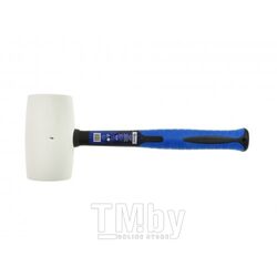 Молоток резиновый с фиберглассовой ручкой 32 OZ/1100гр. (белый) Geko G72257