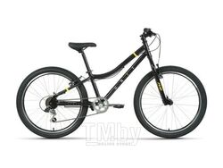 Велосипед Forward Unit 24 1.0 2023 / RB3R46158XBKXYE (черный/желтый)