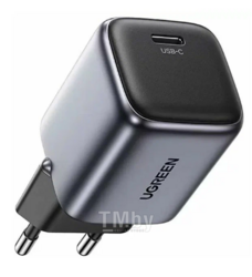 Сетевое зарядное устройство UGREEN Nexode Mini USB-C GaN Fast Charger 30W EU CD319 (Space Gray) 90666