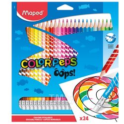 Цветные карандаши 24 шт. "Color Peps Oops" Maped 832824