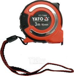 Рулетка с магнитом 3мх16мм (бытовая) Yato YT-71060
