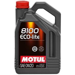 Моторное масло синтетическое MOTUL 0W20 (5L) 8100 ECO-LITE API SN CF, Mazda 108536