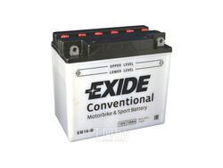 Аккумулятор EXIDE Conventional 12V 19Ah 190A ETN 1(L+) B0 175x100x155 6kg EB16-B