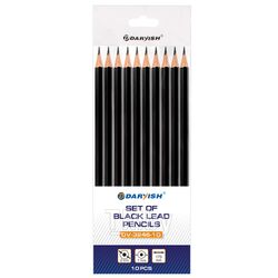 Набор простых карандашей Darvish DV-3246-10 (10шт)