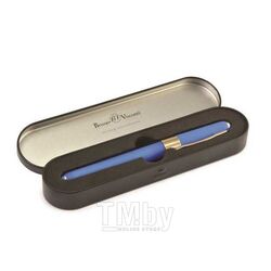 Ручка "MONACO" шариковая в футляре, 0,5мм, синяя, виноградный корпус, черный футляр Bruno Visconti 20-0125/615