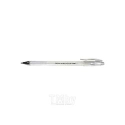 Ручка гелевая пастель белая, 0.8мм CROWN HJR-500P
