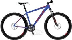 Велосипед Fuji Nevada MTB 29 4.0 LTD A2-SL 2021 / 11212450921 (21, голубой металлический)