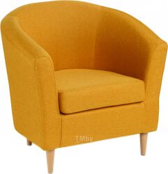 Кресло мягкое Делком40 Тунне (Yellow Orange)